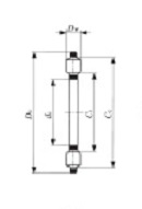 NBK Japan MBB-19C 3mm to 8mm Bellows-type Flexible Coupling